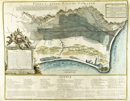 paludi pontine mappa antica paludi pontine mappa antica
