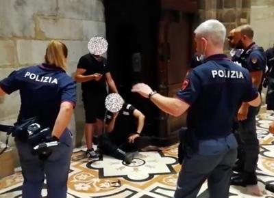 polizia duomo video
