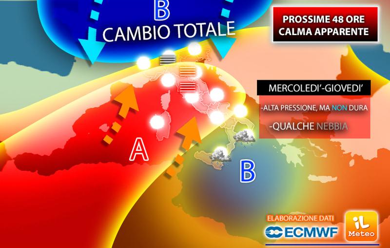 meteo inverno prossime 48 ore 