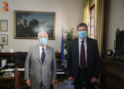 Firenze, il Questore incontra il presidente di Confindustria Maurizio Bigazzi