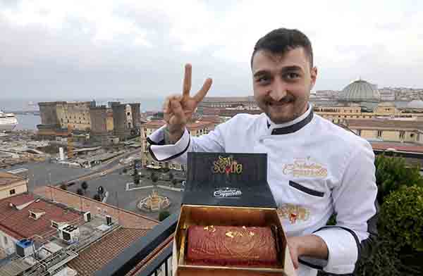 Raffaele Barresi  vincitore edizione 2019 San Gennà...Un Dolce per San Gennaro   Pasticceria Salvatore Capparelli    Napoli