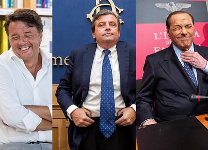 Renzi, Calenda e Berlusconi