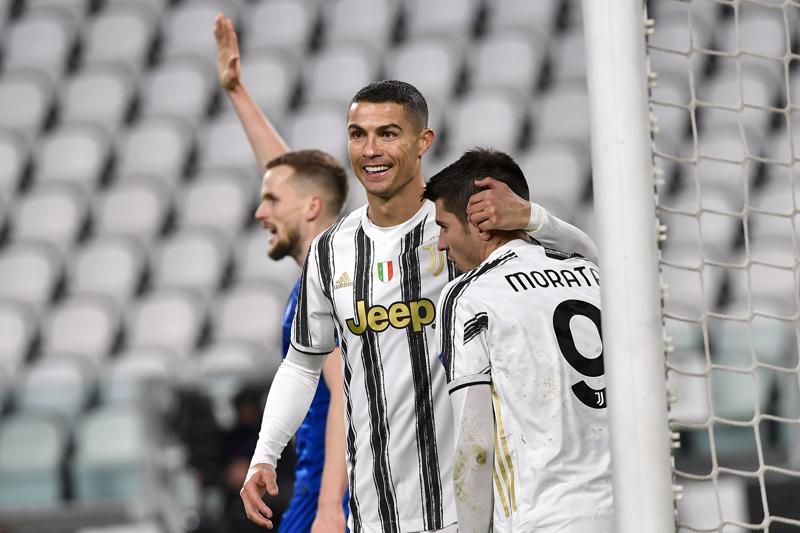 ronaldo morata juventus