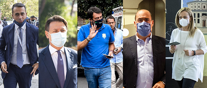 Elezioni, Governo più forte sull'asse Conte-Di Maio-Zingaretti