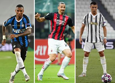 serie a 2020 21 young ibra cr7