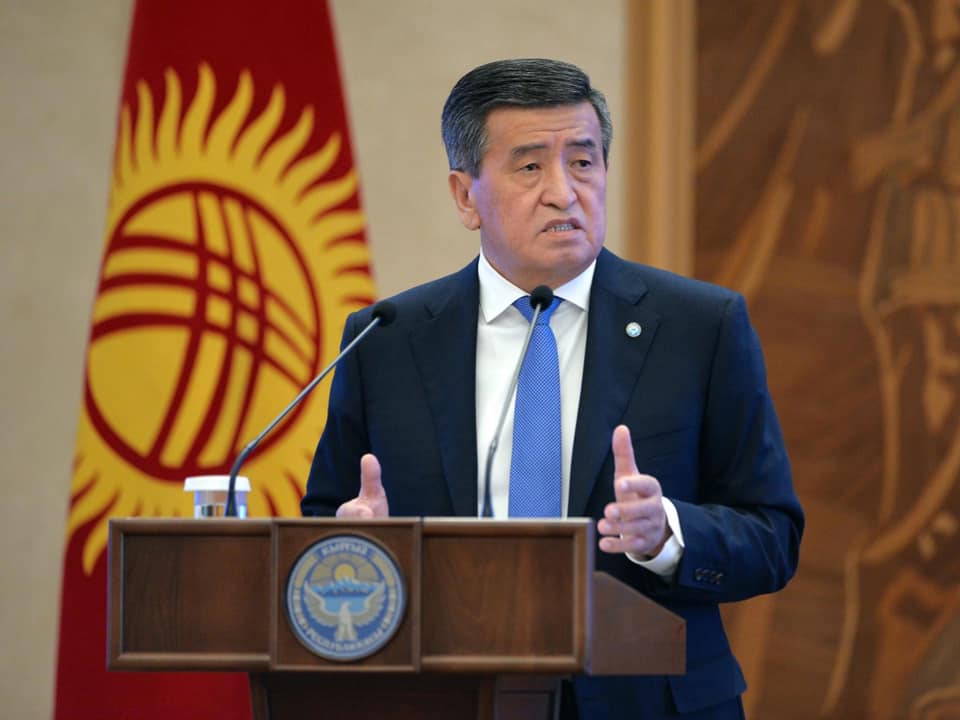 Sooronbai Jeenbekov Kirghizistan 1