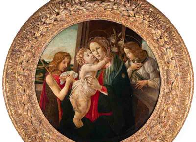 Tondo Botticelli di Gianfranco Luzzetti