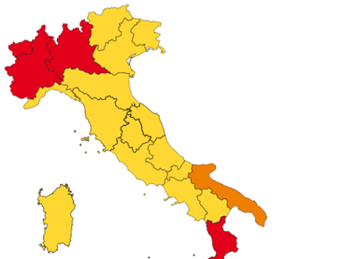 zona gialla cosa si può fare