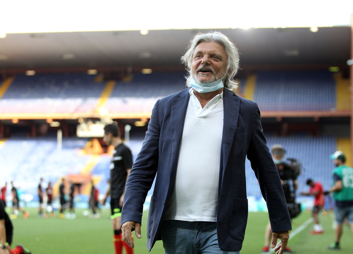 massimo ferrero arrestato, presidente sampdoria, intercettazioni telefoniche