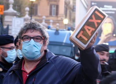 taxi autonomi green pass