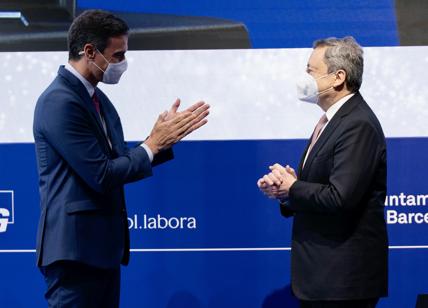 Asse Italia- Spagna sui migranti: pressing sull'Europa targato Draghi-Sanchez