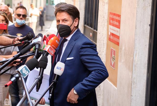 Giuseppe Conte lapresse Giuseppe Conte lapresse