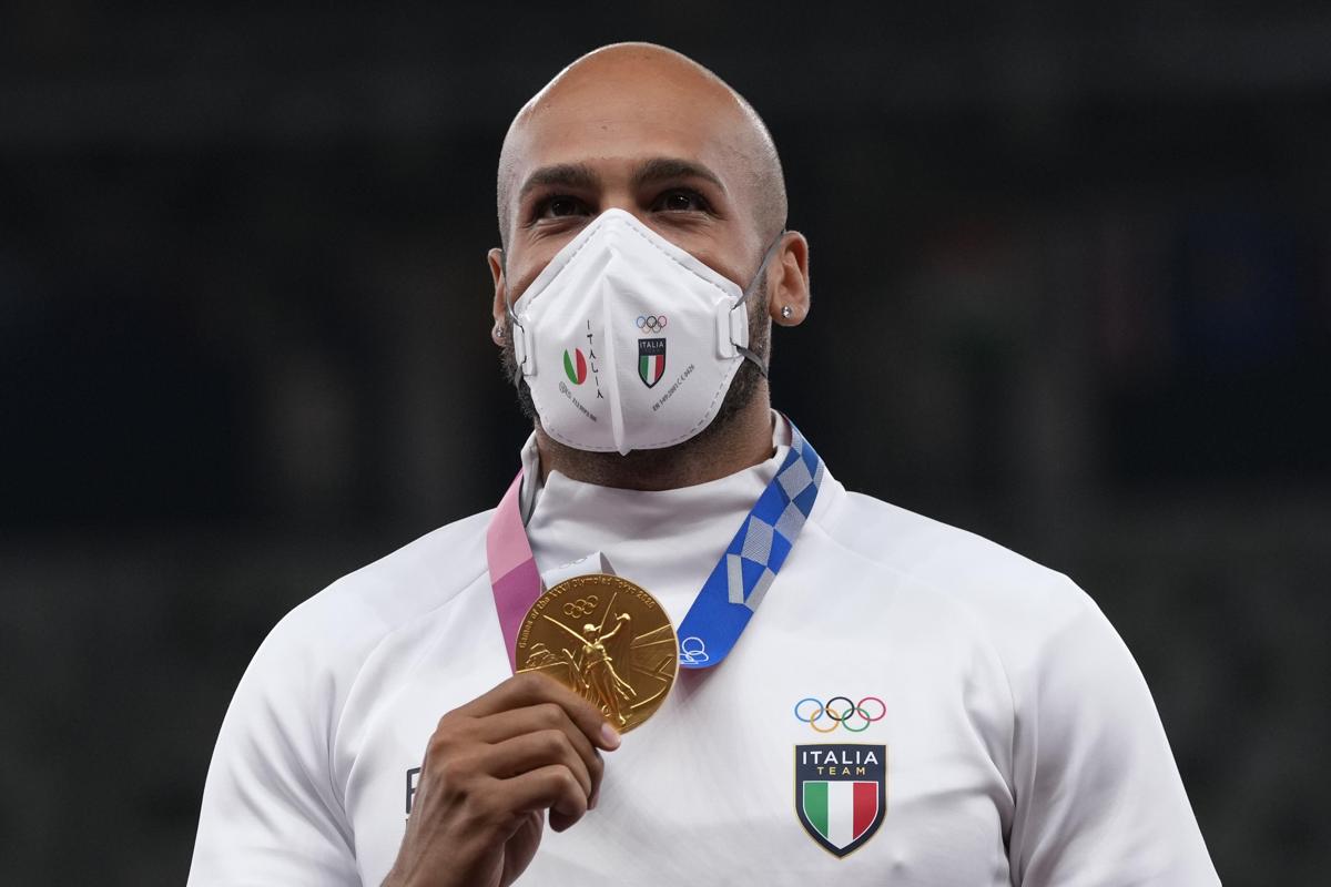 ori olimpici italiani Marcell Jacobs e Gianmarco Tamberi Lapresse ori olimpici italiani Marcell Jacobs e Gianmarco Tamberi Lapresse