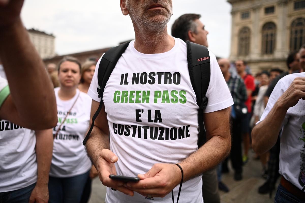 green pass no vax vaccini