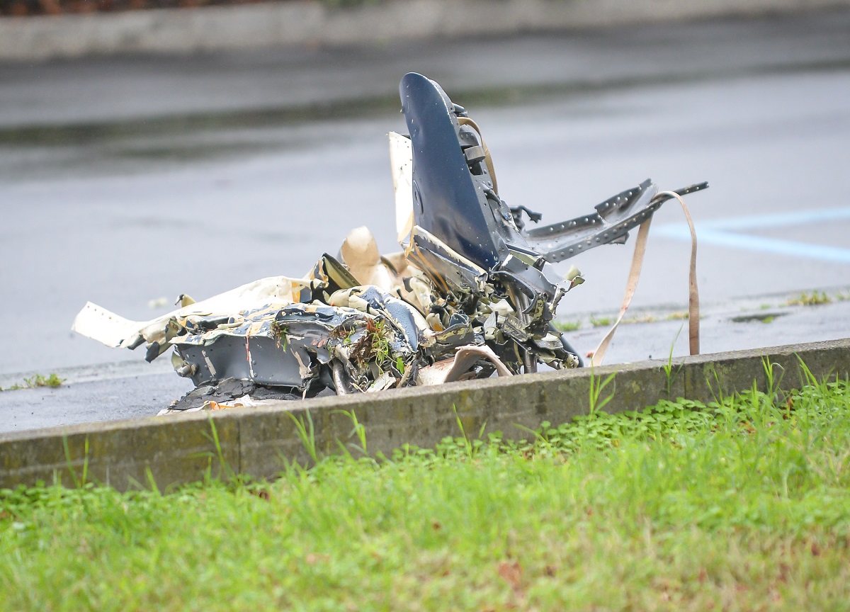 Aereo ultraleggero precipitato a San Donato Milanese Aereo ultraleggero precipitato a San Donato Milanese
