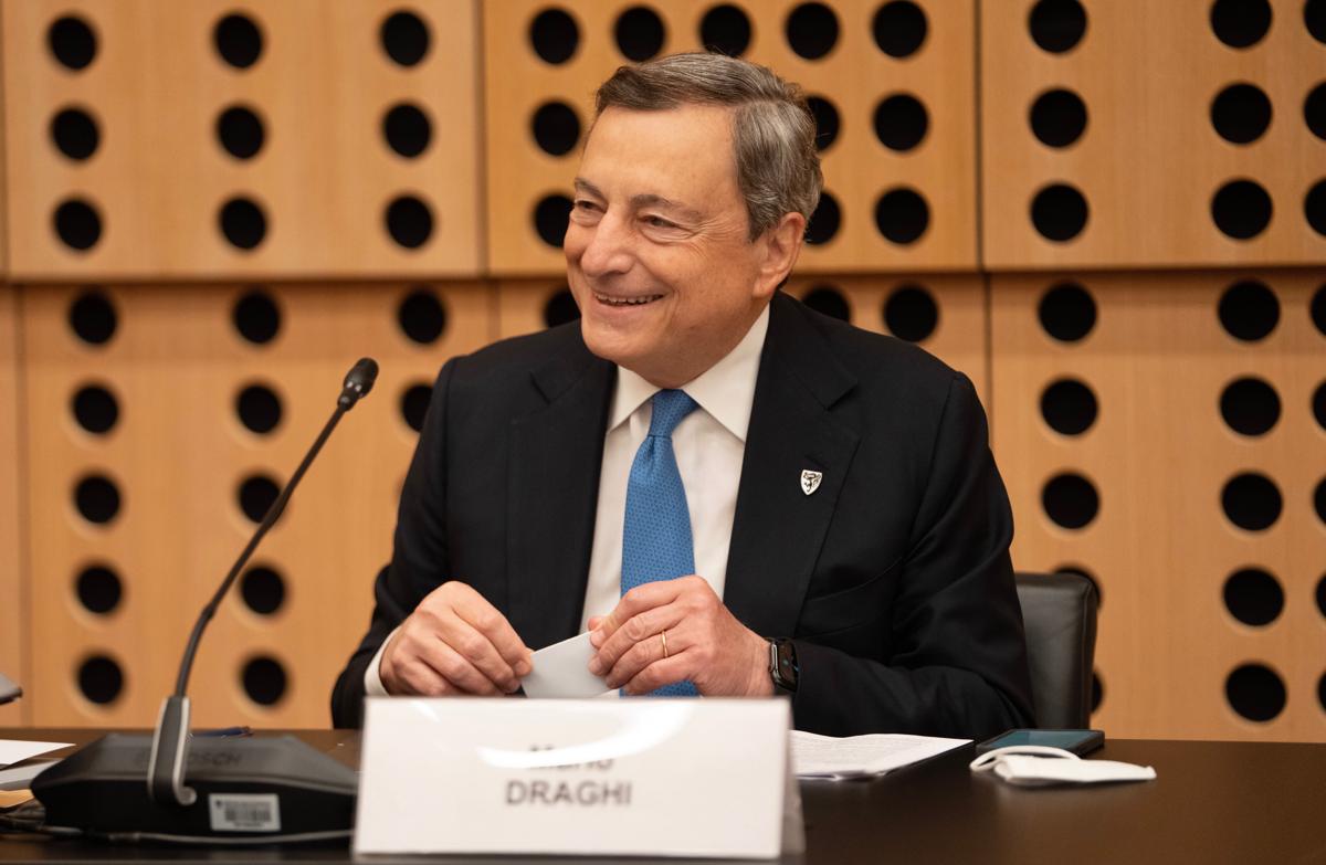 Mario Draghi Lapresse Mario Draghi Lapresse