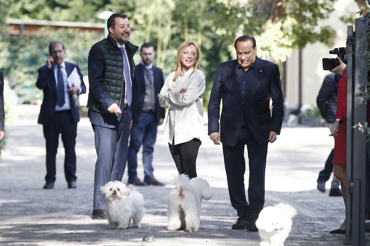 salvini meloni berlusconi