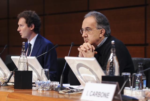 Sergio Marchionne John Elkann Lapresse Sergio Marchionne John Elkann Lapresse