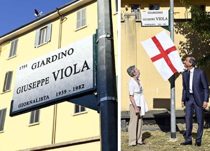 Milano dedica un giardino al giornalista e scrittore Beppe Viola