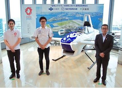 SkyDrive, accordo con la città Osaka. Fornitura di auto volanti per Expo 2025