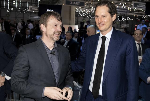 Mike Manley e John Elkann Mike Manley e John Elkann