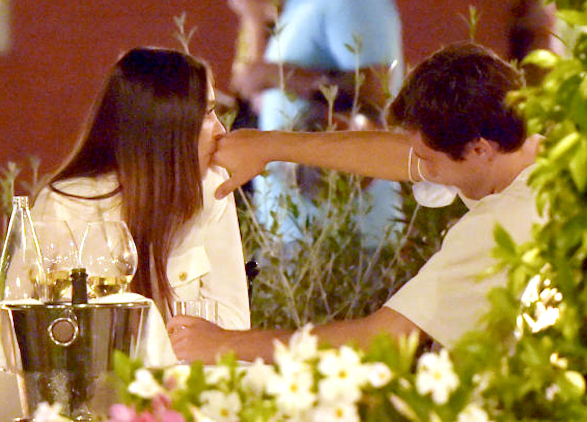 Portofino,Federico Chiesa cena romantica con la fidanzata Benedetta Quaglia