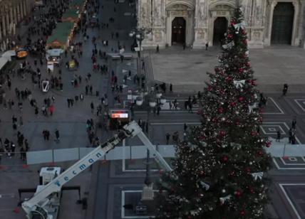 Milano, albero di Natale in Duomo: oggi si accendono le luci