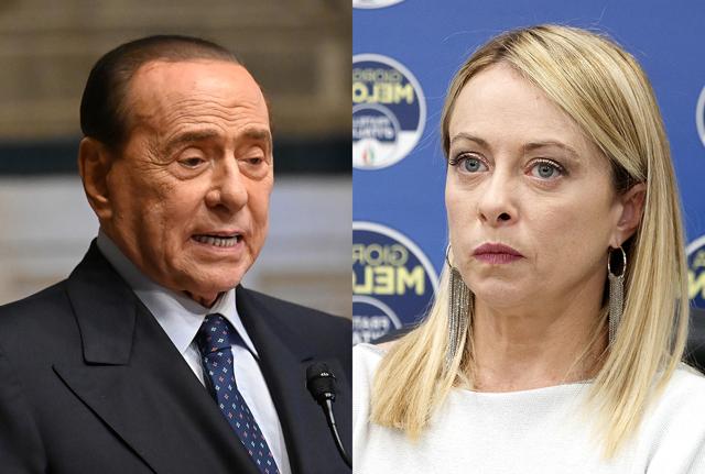Silvio Berlusconi Giorgia Meloni Silvio Berlusconi Giorgia Meloni