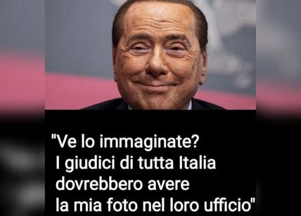 Berlusconi al Quirinale: "Così tutti i giudici avranno la mia foto in ufficio"
