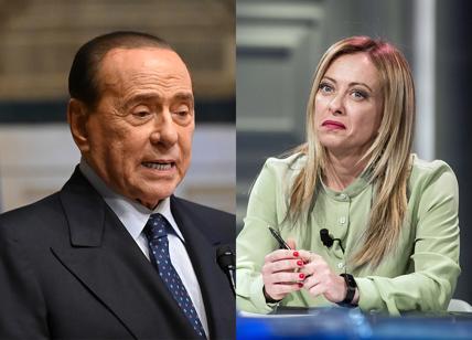 Meloni ricorda Berlusconi: "Centrodestra unito da 30 anni grazie a lui"