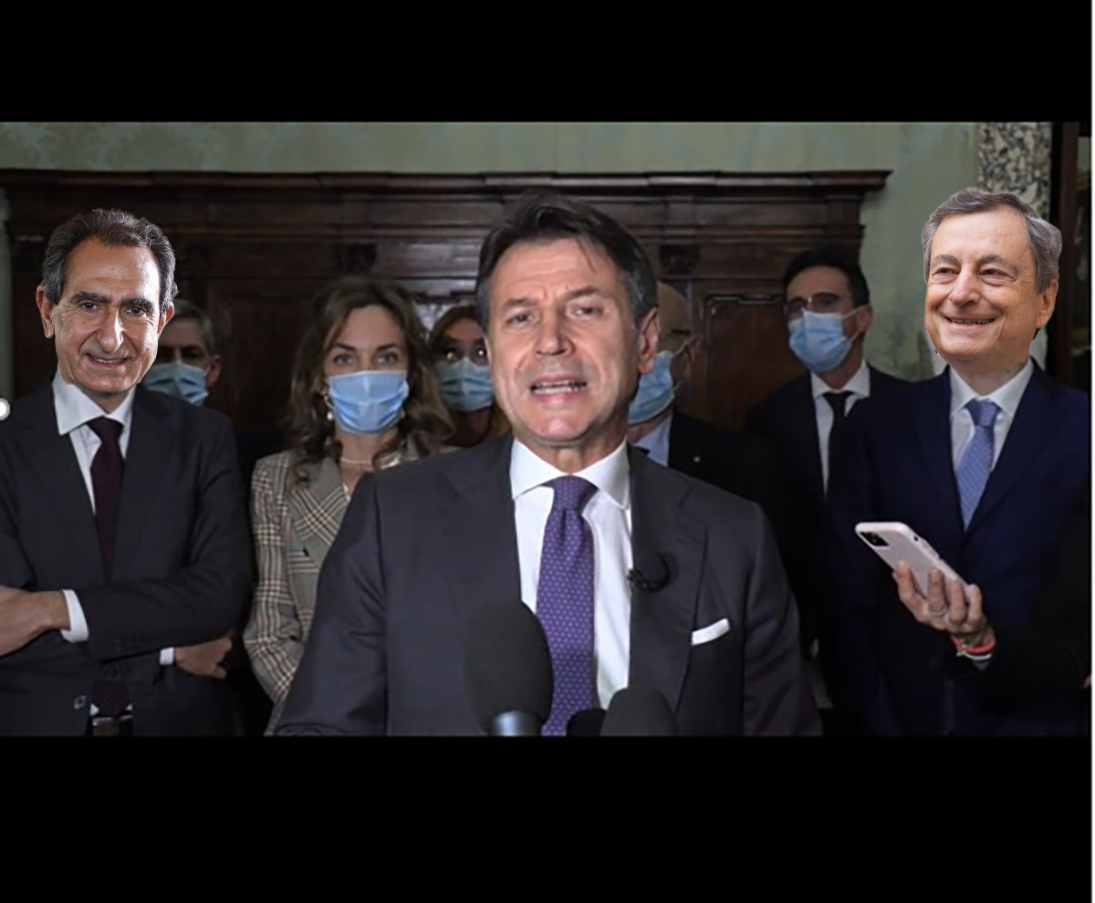 Carlo Fuortes Giuseppe Conte  Mario Draghi