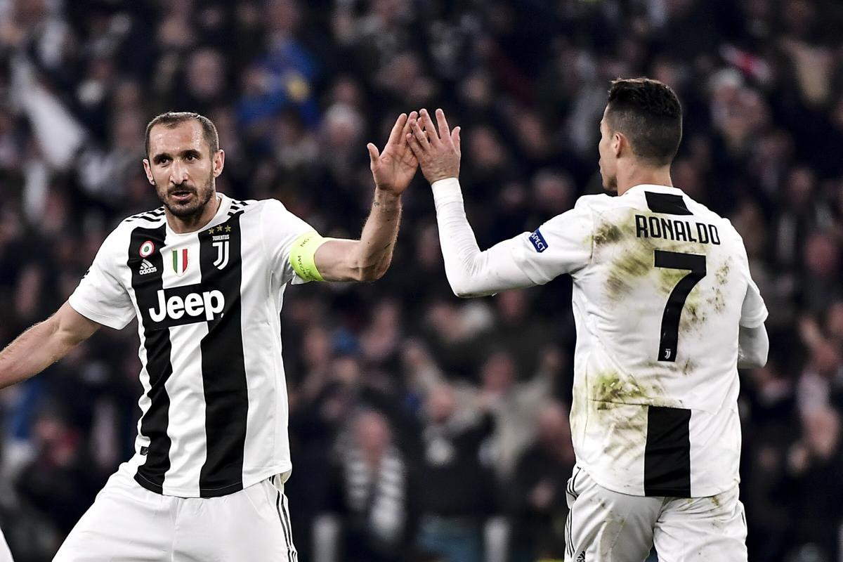 Chiellini Ronaldo Juventus 