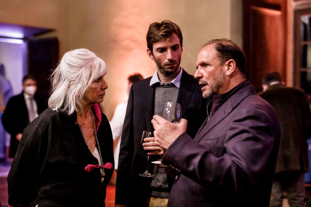 CLAUDIA RUSPOLI E BARRETT WISSMAN CLAUDIA RUSPOLI E BARRETT WISSMAN
