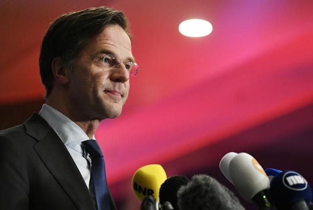 Mark Rutte, primo ministro olandese Mark Rutte, primo ministro olandese