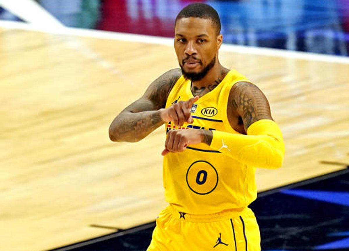 Damian Lillard, playmaker dei Portland Trailblazers, classe 1990 Damian Lillard, playmaker dei Portland Trailblazers, classe 1990