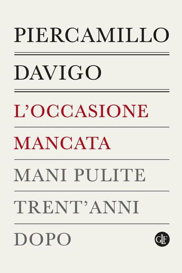 piercamillo davigo libro l'occasione mancata