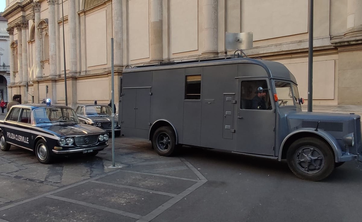 Le riprese a Milano del secondo capitolo di Diabolik(Foto Mianews)