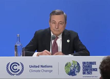 Cop26, Draghi: "Rinnovabili hanno limiti", e Cingolani indica la ricetta.VIDEO