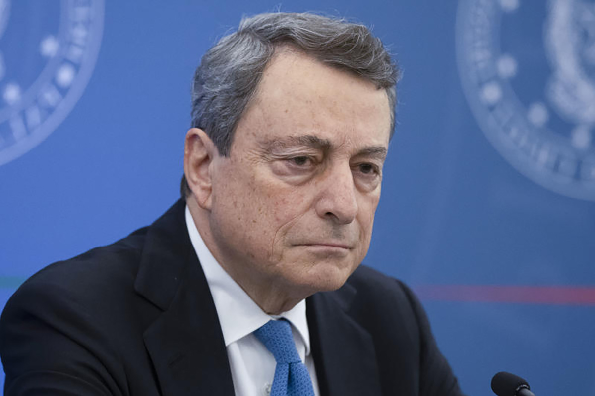 Attacchi No Vax Mario Draghi
