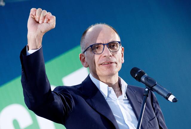 Enrico Letta (Lapresse) Enrico Letta (Lapresse)