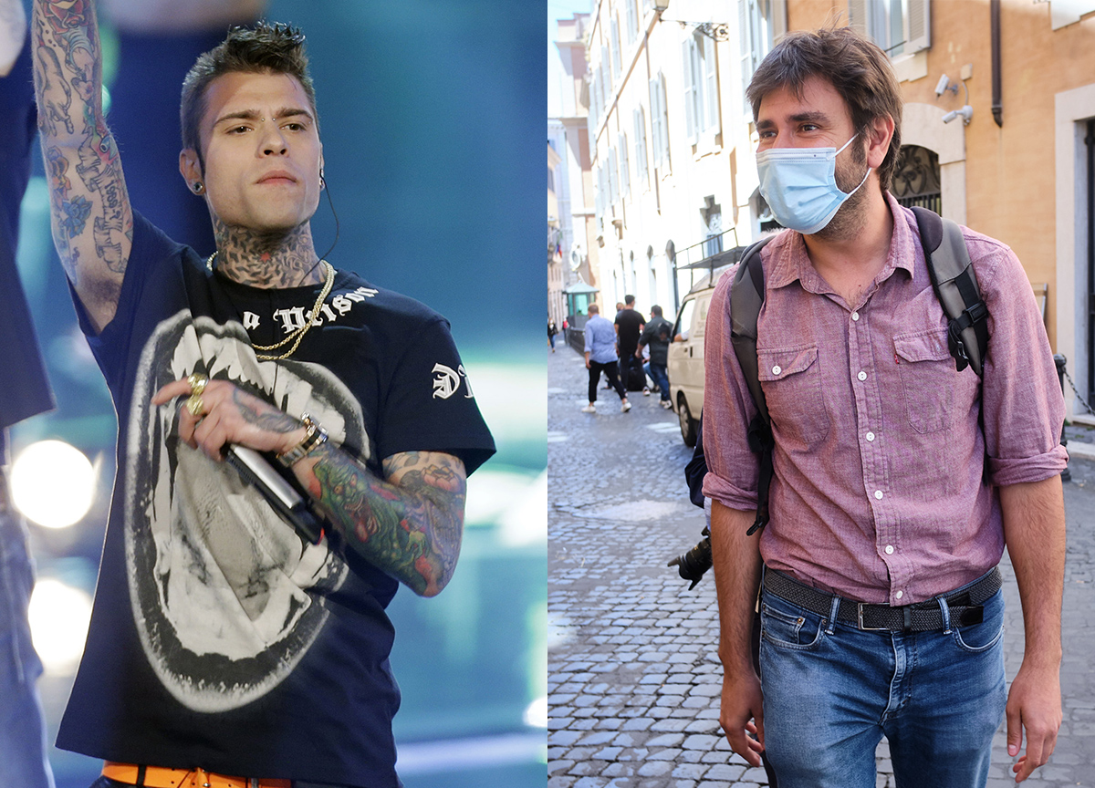 Fedez Alessandro Di Battista Fedez Alessandro Di Battista