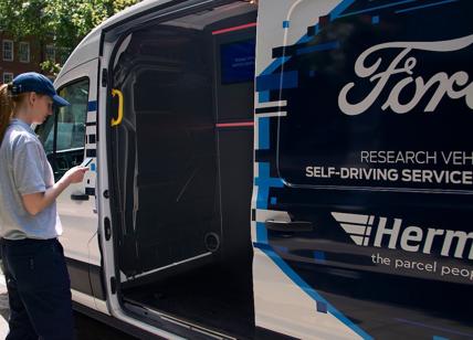 Ford ed Herme testano i veicoli a guida autonoma per le consegne a domicilio