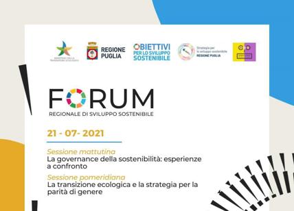 Forum Regionale Sviluppo Sostenibile, la strategia: responsabilità collettiva