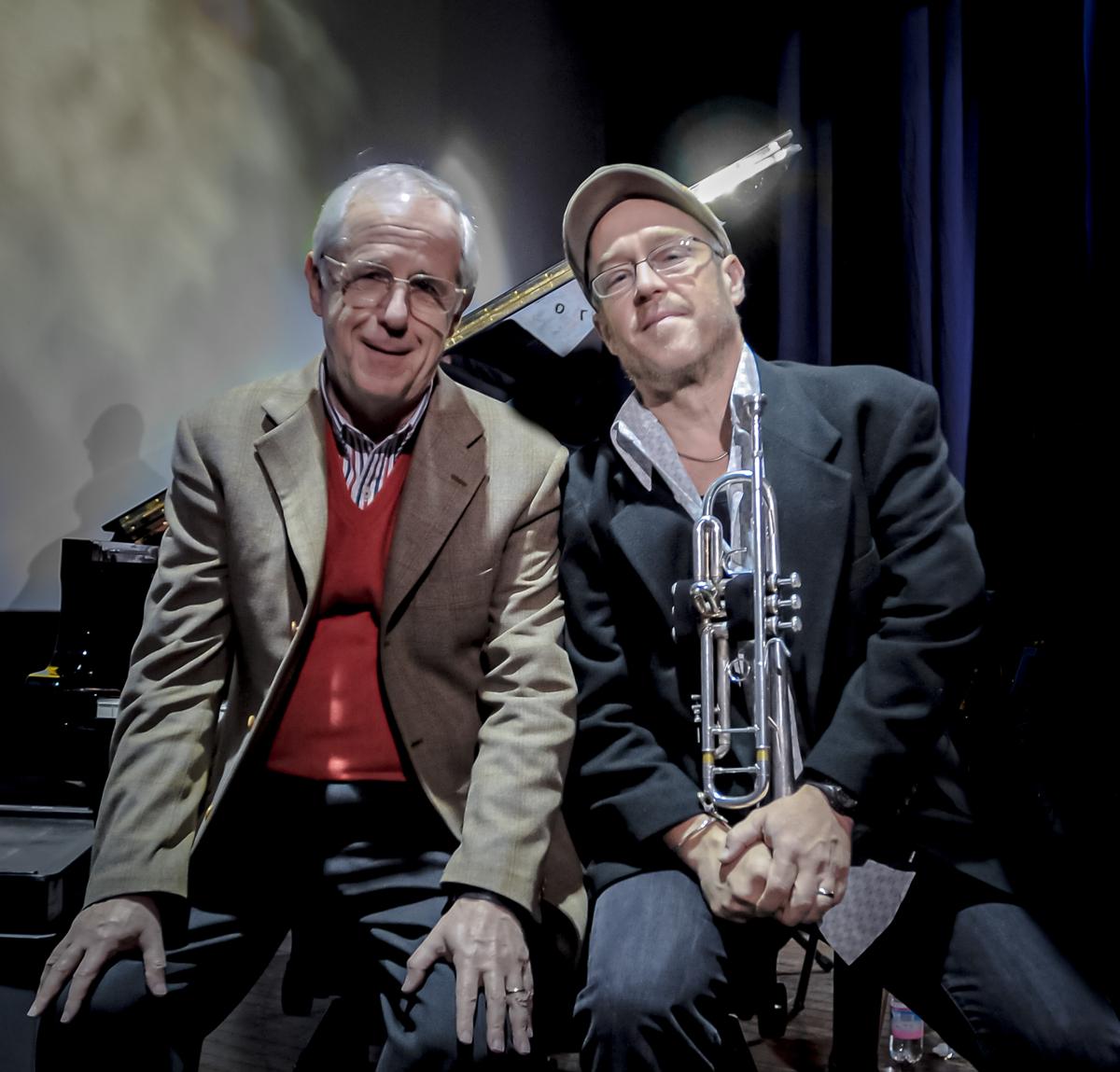 Franco D'Andrea Dave Douglas (© Roberto Cifarelli) Franco D'Andrea Dave Douglas (© Roberto Cifarelli)