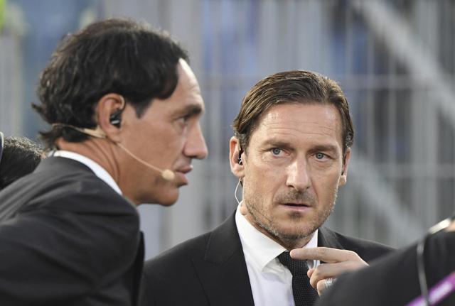 Francesco Totti - Alessandro Nesta (Lapresse) Francesco Totti - Alessandro Nesta (Lapresse)