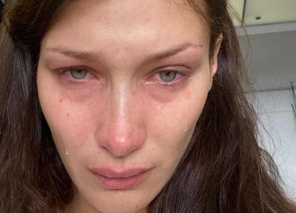 Bella Hadid su Instagram in lacrime svela la sua depressione