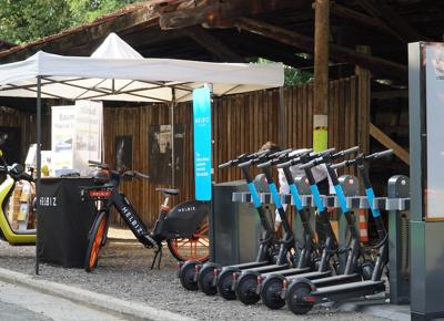 Helbiz alla presentazione del primo battello elettrico a Lugano 1