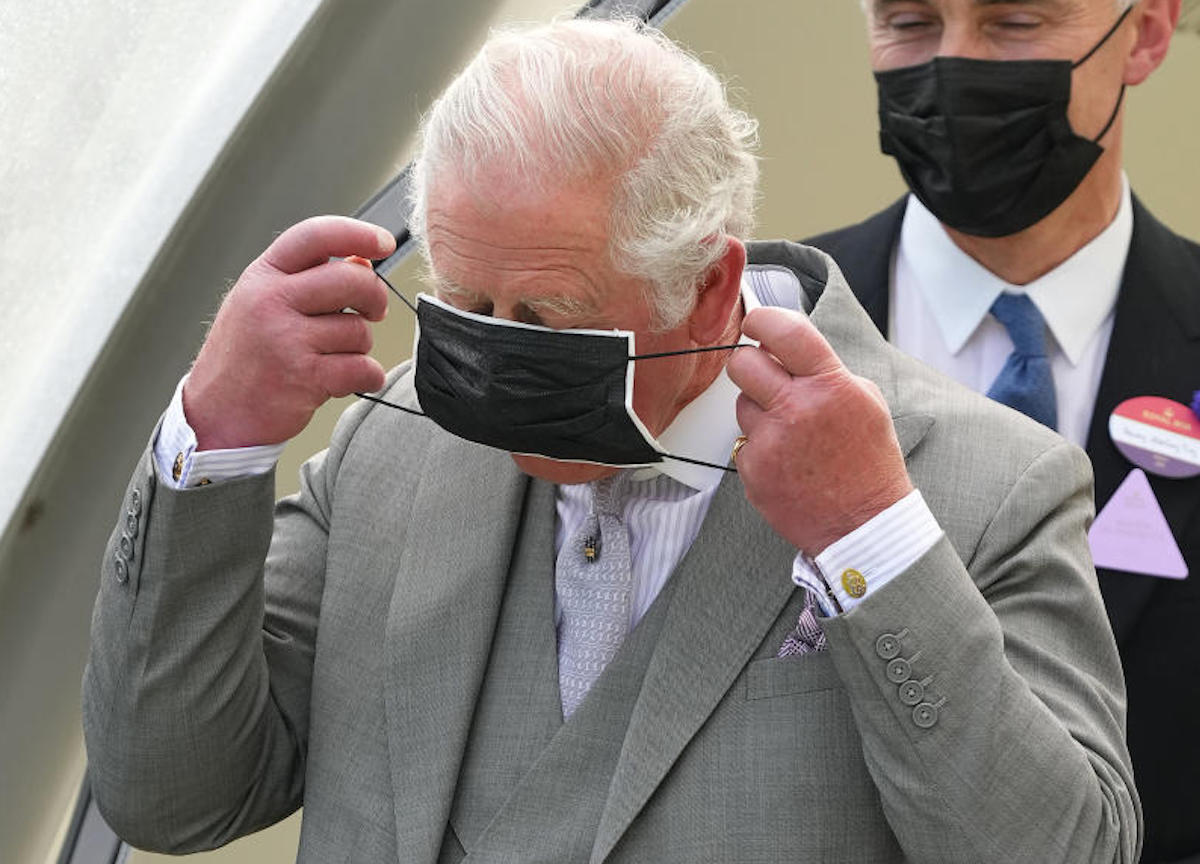 Ascot , Il Principe Carlo e ...............la Mascherina