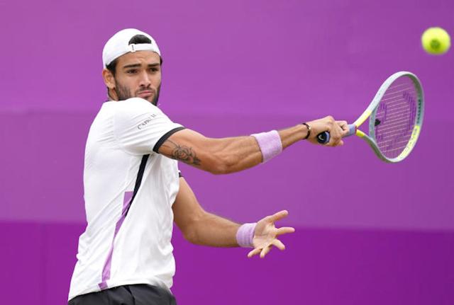Londra,Matteo Berrettini e' il primo italiano che a vince il Queen's Club Londra,Matteo Berrettini e' il primo italiano che a vince il Queen's Club
