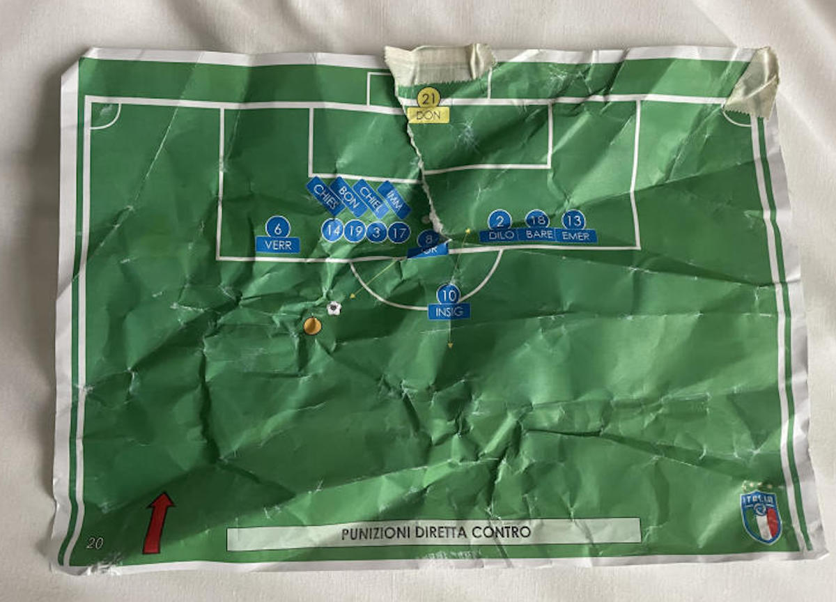 Spogliatoio squadra di calcio italiana,stadio di Wembley dopo vittoria Europei